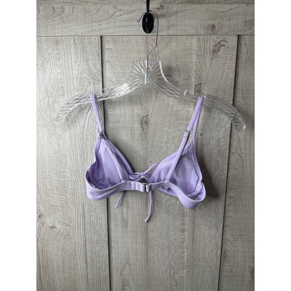 Wild Fable Bikini Tops XS Green & Lilac With Adjustable Straps Removable Pads - Picture 5 of 9